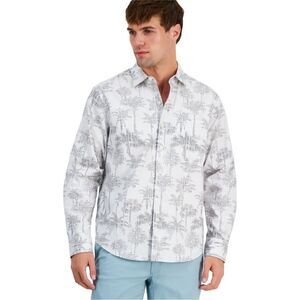 Tommy Bahama Mens Palm Garden Chambray Button Up Shirt, NWT